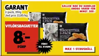 MatArket GARANT erbjuda