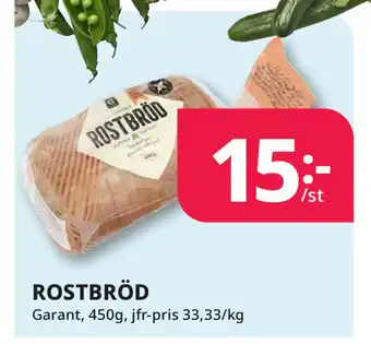 Tempo ROSTBRÖD erbjuda