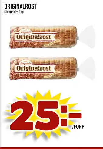 Prisma Mat ORIGINALROST erbjuda