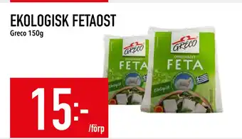 Matdax EKOLOGISK FETAOST erbjuda