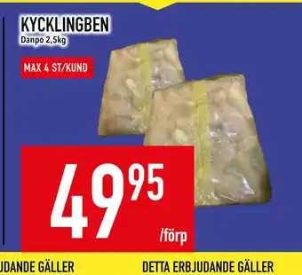 Matdax KYCKLINGBEN erbjuda