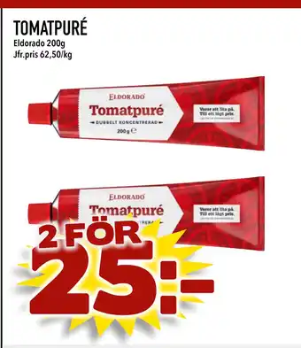 Matdax TOMATPURÉ erbjuda