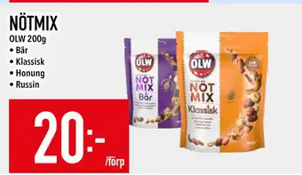 Matdax NÖTMIX erbjuda