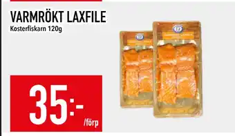 Matdax VARMRÖKT LAXFILE erbjuda