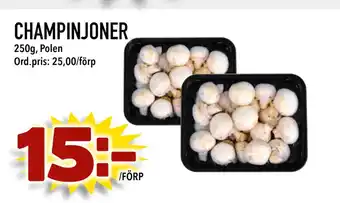 Din Mat CHAMPINJONER erbjuda
