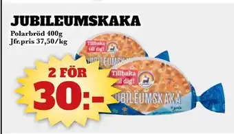Bonum Matmarknad JUBILEUMSKAKA erbjuda
