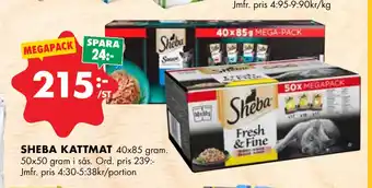 ÖoB SHEBA KATTMAT erbjuda