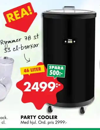 ÖoB PARTY COOLER erbjuda