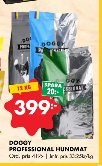 ÖoB DOGGY PROFESSIONAL HUNDMAT erbjuda