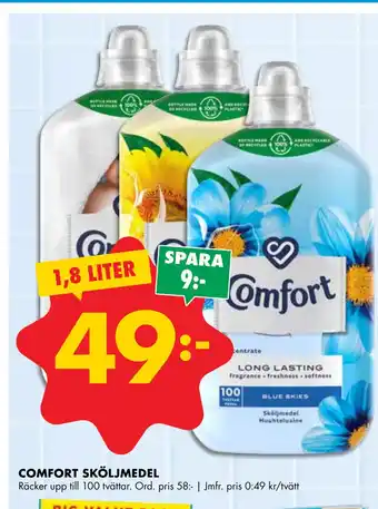ÖoB COMFORT SKÖLJMEDEL erbjuda