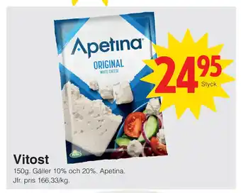 Matöppet Vitost erbjuda