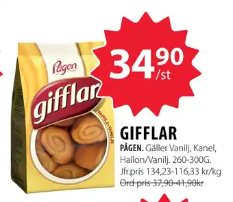 Handlar'n GIFFLAR erbjuda