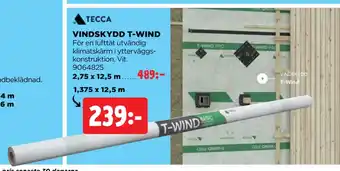 Jem&Fix VINDSKYDD T-WIND erbjuda