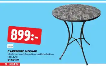 Jem&Fix CAFÉBORD MOSAIK erbjuda
