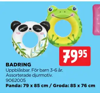 Jem&Fix BADRING erbjuda
