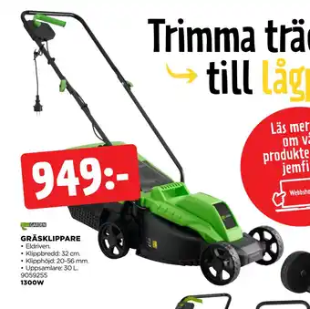 Jem&Fix GRÄSKLIPPARE erbjuda