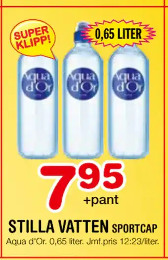 Nya Pulsen STILLA VATTEN erbjuda