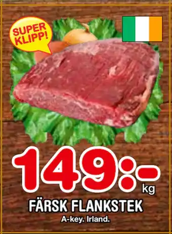 Nya Pulsen FÄRSK FLANKSTEK erbjuda