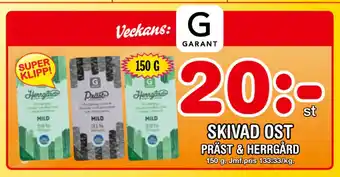 Nya Pulsen SKIVAD OST erbjuda