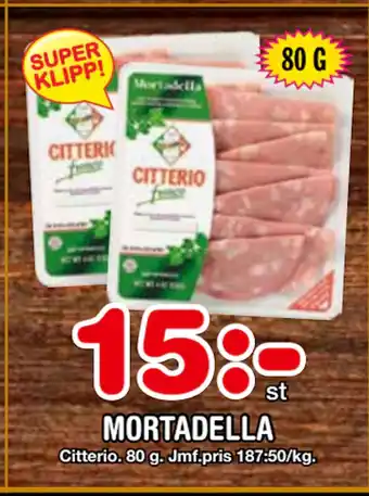 Nya Pulsen MORTADELLA erbjuda
