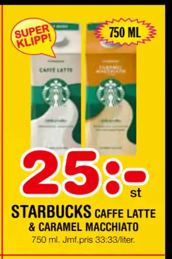 Nya Pulsen STARBUCKS erbjuda