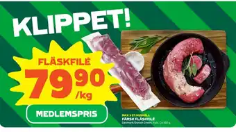 Stora Coop Danish crown fläskfilé erbjuda