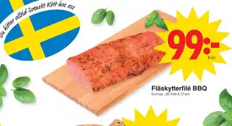 Matöppet Jm chark fläskytterfilé erbjuda
