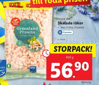 Lidl Skalade räkor erbjuda