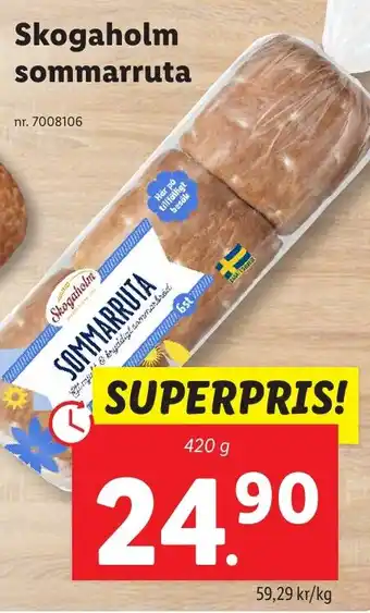 Lidl Skogaholm sommarruta erbjuda