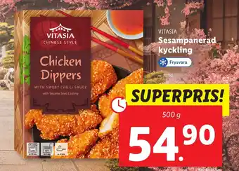 Lidl Sesampanerad kyckling erbjuda