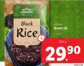 Lidl Svart ris erbjuda