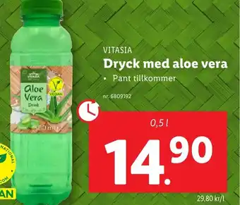 Lidl Dryck med aloe vera erbjuda