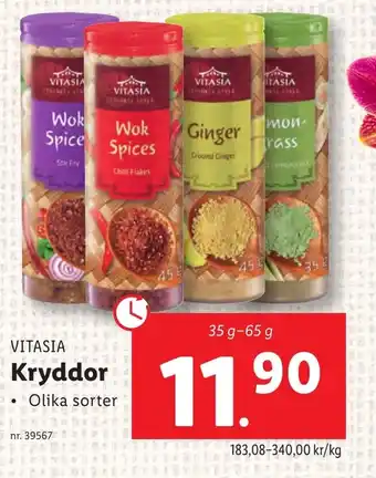 Lidl Kryddor erbjuda