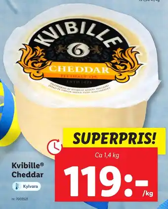 Lidl Kvibille Cheddar erbjuda