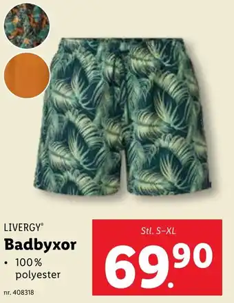 Lidl Badbyxor erbjuda