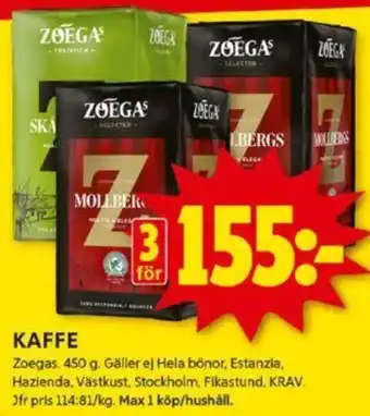 ICA Kvantum KAFFE erbjuda