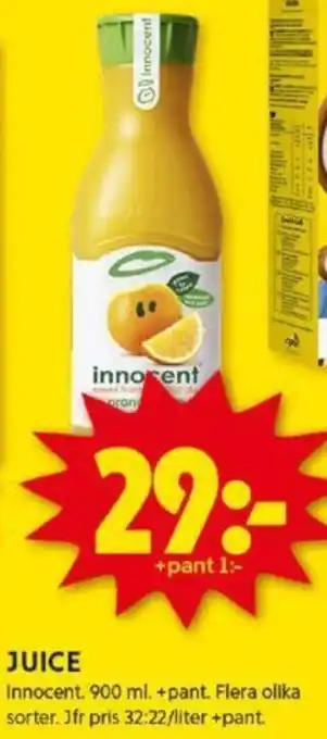 ICA Kvantum JUICE erbjuda