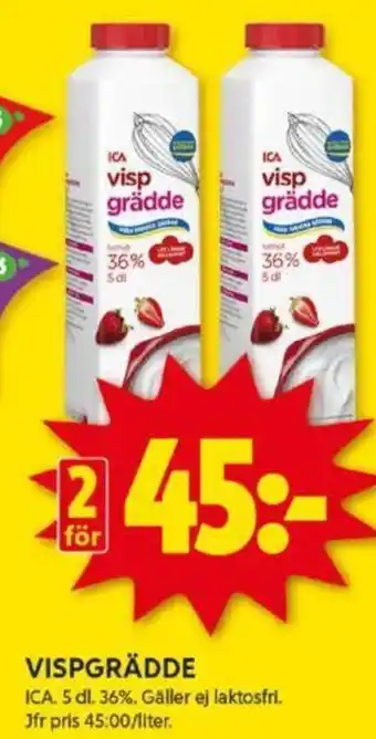 ICA Kvantum VISPGRÄDDE erbjuda