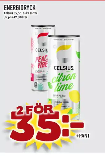 Supergrossen ENERGIDRYCK erbjuda