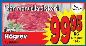 Supergrossen Högrev erbjuda