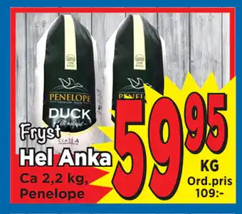 Supergrossen Hel Anka erbjuda