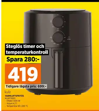 Power VARMLUFTSFRITÖS erbjuda