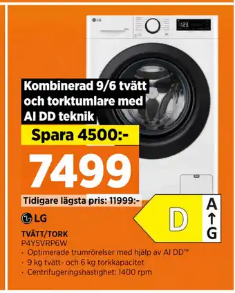 Power TVÄTT/TORK erbjuda
