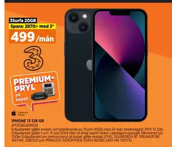 Power IPHONE 13 128 GB erbjuda