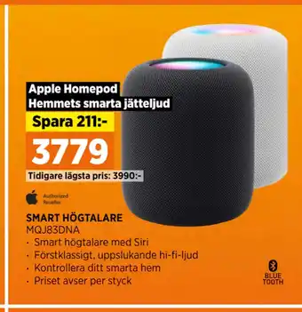 Power SMART HÖGTALARE erbjuda