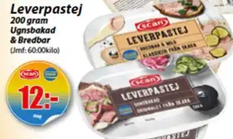 Extra Mjällby Stormarknad Leverpastej erbjuda