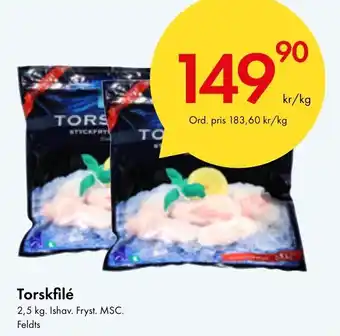Snabbgross Torskfilé erbjuda