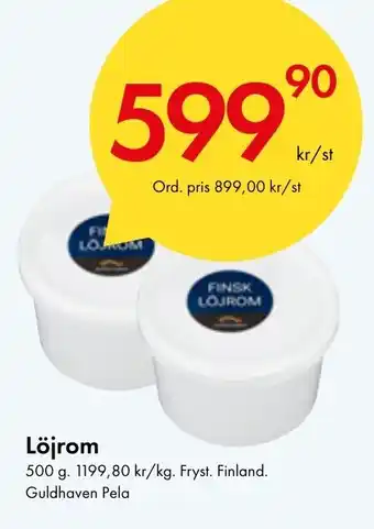 Löjrom