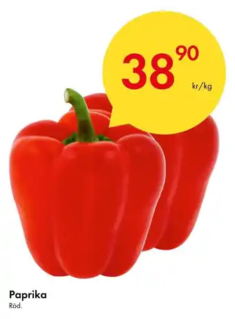 Snabbgross Paprika erbjuda