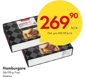 Snabbgross Hamburgare erbjuda
